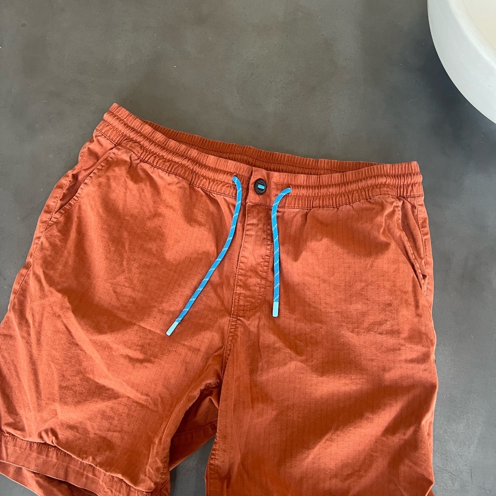 Cotopaxi Rust Orange Drawstring Casual Shorts Siz… - image 1